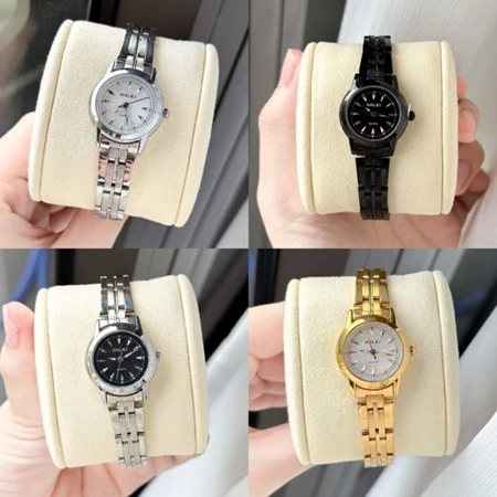 Đồng hồ nữ HL n48 dây thép size 23mm nhiều màu chống nước