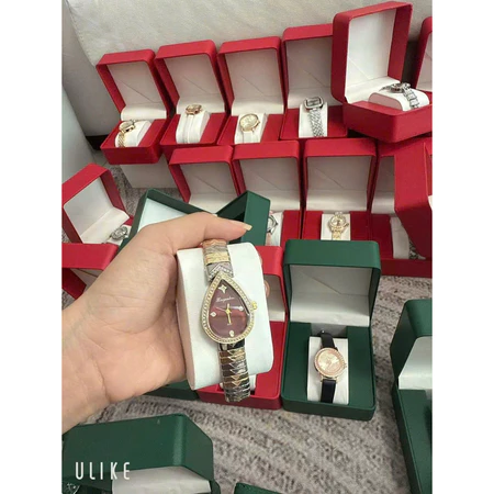 Đồng Hồ Nữ Halei Dây Bạc Mặt Nhỏ Chính Hãng Chống Nước