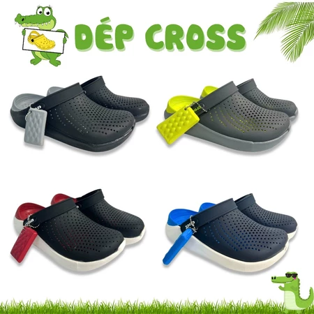 Dép Sục Literidee Sục Bít Đầu Chống Nước, Dép Cross Sục Đi Mưa Thời Trang Gọn Nhẹ Êm Ái